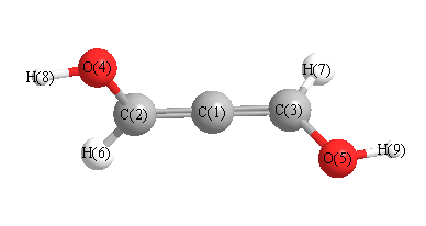 picture of allenediol state 1 conformation 1