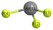 picture of Arsenic trifluoride state 1 conformation 1