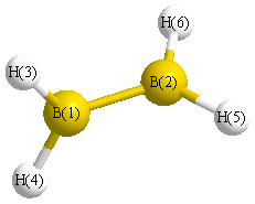 picture of Diborane(4) D2d state 1 conformation 1