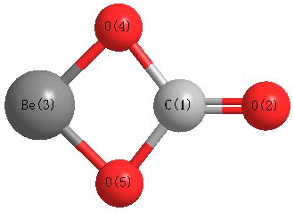 picture of Beryllium Carbonate state 1 conformation 1
