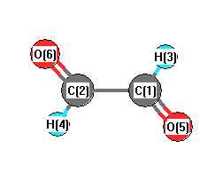 picture of Ethanedial state 1 conformation 1