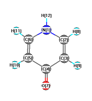 picture of 4(1H)-Pryidinone state 1 conformation 1