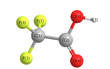 picture of trifluoroacetic acid state 1 conformation 1