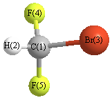 picture of Methane, bromodifluoro- state 1 conformation 1
