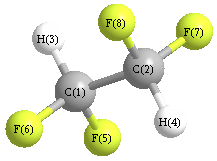 picture of 1,1,2,2-tetrafluoroethane state 1 conformation 1