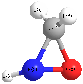 picture of 1,2-oxaziridine state 1 conformation 1
