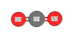 picture of Carbon dioxide state 1 conformation 1