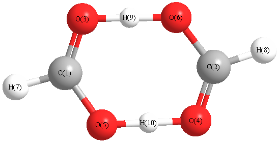 picture of Formic acid dimer