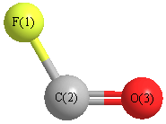 picture of Carbonyl fluoride state 1 conformation 1