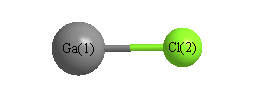 picture of Gallium monochloride state 1 conformation 1