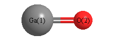 picture of Gallium monoxide state 1 conformation 1
