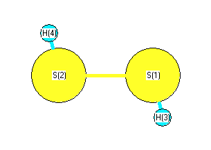 picture of Disulfane state 1 conformation 1
