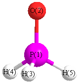 picture of Phosphine oxide state 1 conformation 1
