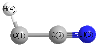 picture of cyanomethylene state 1 conformation 1