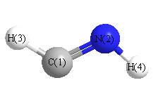 picture of methyleneazane state 1 conformation 1