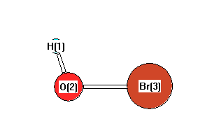 picture of Hypobromous acid state 1 conformation 1