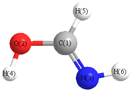 picture of hydroxymethylimine state 1 conformation 1