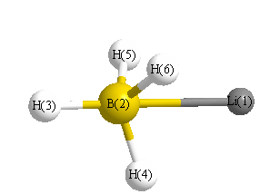 picture of Lithium borohydride state 1 conformation 1