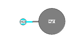 picture of magnesium monohydride state 1 conformation 1