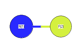 picture of nitrogen monofluorine anion