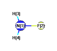 picture of monofluoroamine state 1 conformation 1