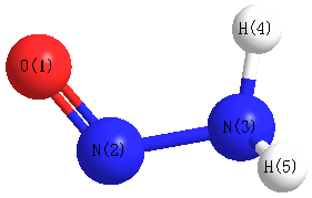 picture of Nitrosamide state 1 conformation 1