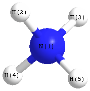 picture of Ammonium radical state 1 conformation 1