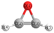 picture of Oxirene state 1 conformation 1