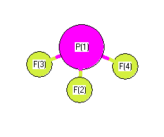 picture of Phosphorus trifluoride state 1 conformation 1