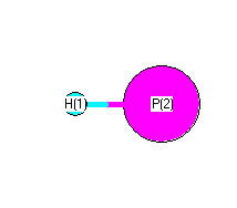 picture of phosphorus monohydride state 1 conformation 1