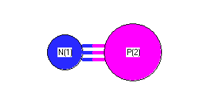 picture of Phosphorus mononitride state 1 conformation 1