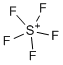 sketch of pentafluoro sulfur cation