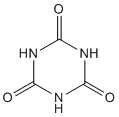sketch of cyanuric acid