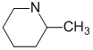 sketch of 2-Methylpiperidine