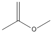 sketch of 1-Propene, 2-methoxy-