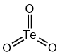 sketch of Tellurium trioxide