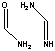 sketch of formamide aminomethanimine dimer