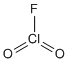 sketch of Chloryl fluoride