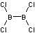 sketch of Diboron tetrachloride