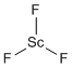 sketch of Scandium trifluoride
