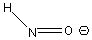 sketch of Nitrosyl hydride anion