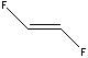 sketch of Ethene, 1,2-difluoro-, (E)-