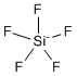 sketch of silicon pentafluoride anion