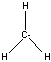 sketch of methyl anion