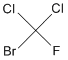 sketch of bromodichlorofluoromethane