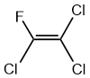 sketch of fluorotrichloroethene