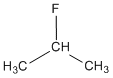 sketch of 2-Fluoropropane