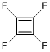 sketch of tetrafluorcyclobutadiene