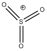 sketch of Sulfur trioxide cation