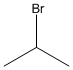 sketch of i-propyl bromide
